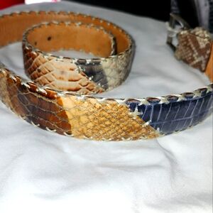 Bill Lavin Belt Vintage Size 36